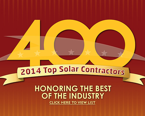 2014 top 400 solar contractors